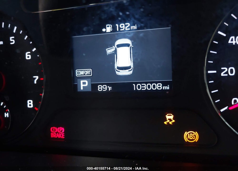 2019 KIA SORENTO 2.4L LX VIN: 5XYPG4A31KG512762