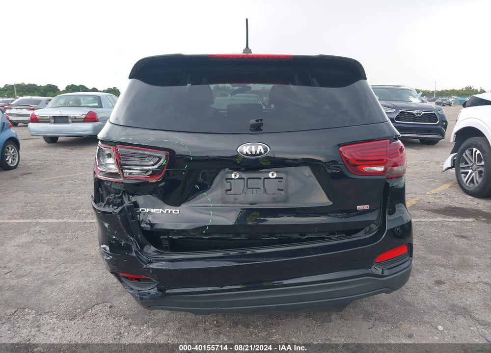 2019 KIA SORENTO 2.4L LX VIN: 5XYPG4A31KG512762