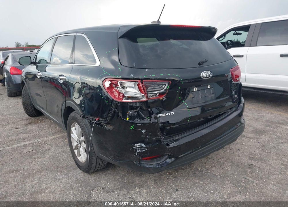 2019 KIA SORENTO 2.4L LX VIN: 5XYPG4A31KG512762