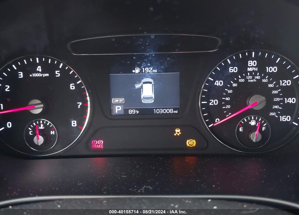 2019 KIA SORENTO 2.4L LX VIN: 5XYPG4A31KG512762