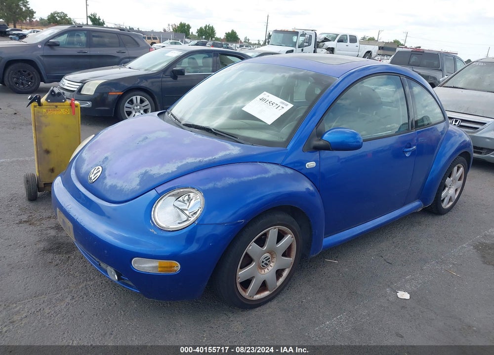 2002 VOLKSWAGEN NEW BEETLE VIN: 3VWDD21C72M411273