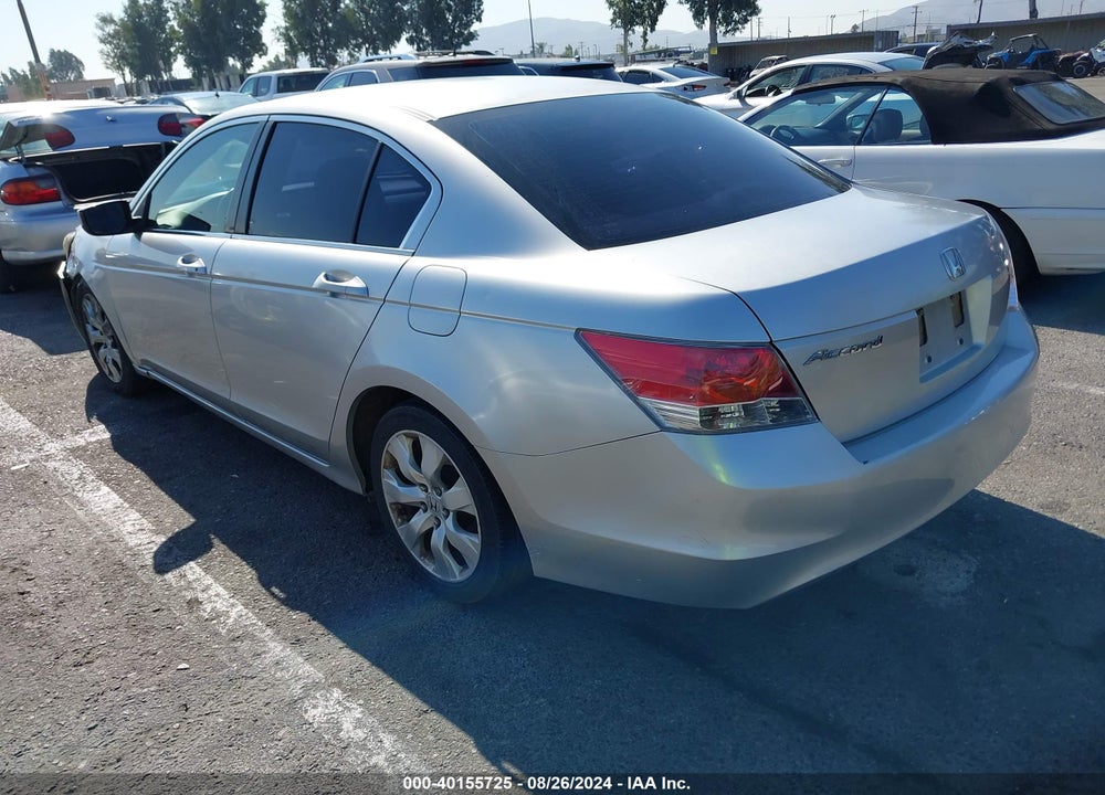 2009 HONDA ACCORD 2.4 EX VIN: JHMCP26729C010208