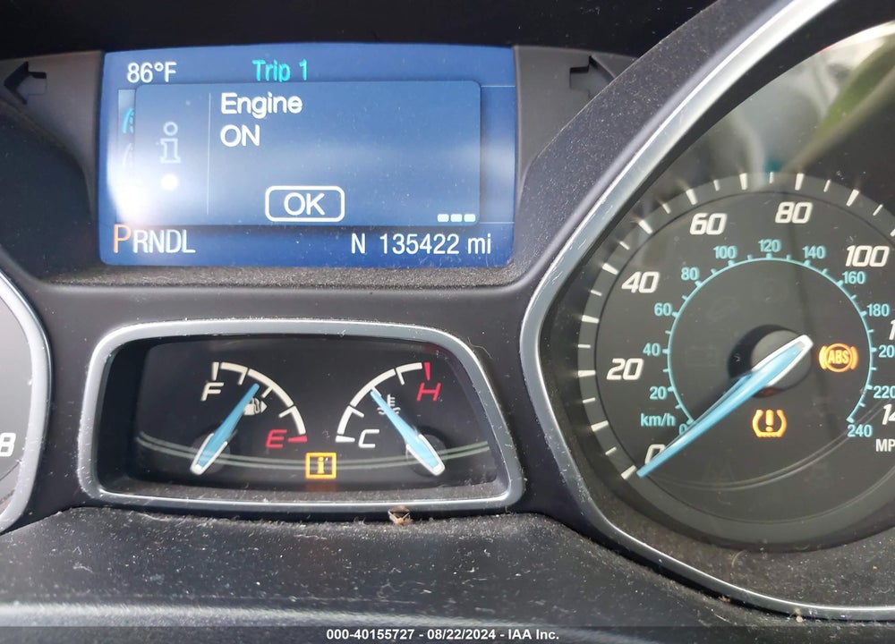 2014 FORD FOCUS SE VIN: 1FADP3K2XEL444303
