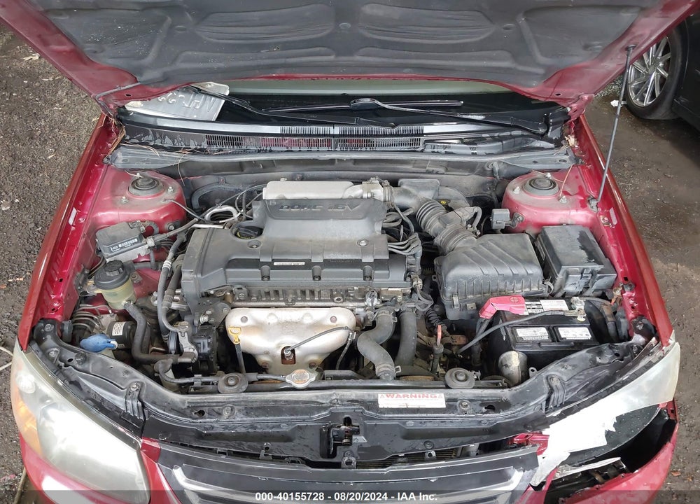 2009 KIA SPECTRA EX VIN: KNAFE221095601354