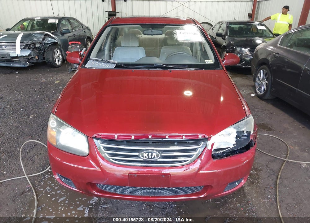 2009 KIA SPECTRA EX VIN: KNAFE221095601354