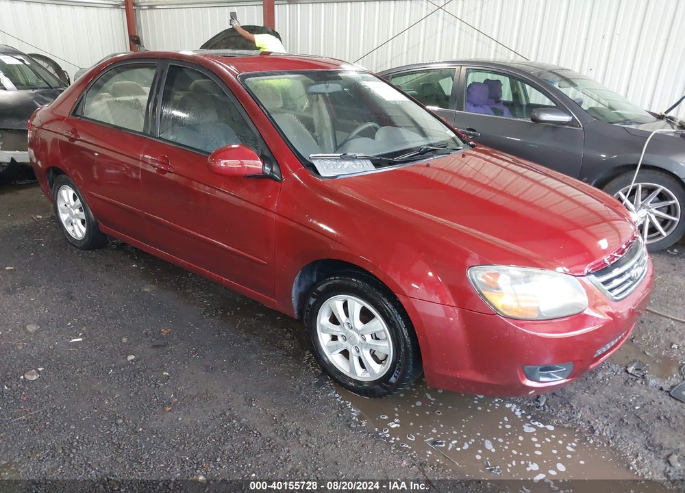2009 KIA SPECTRA EX VIN: KNAFE221095601354
