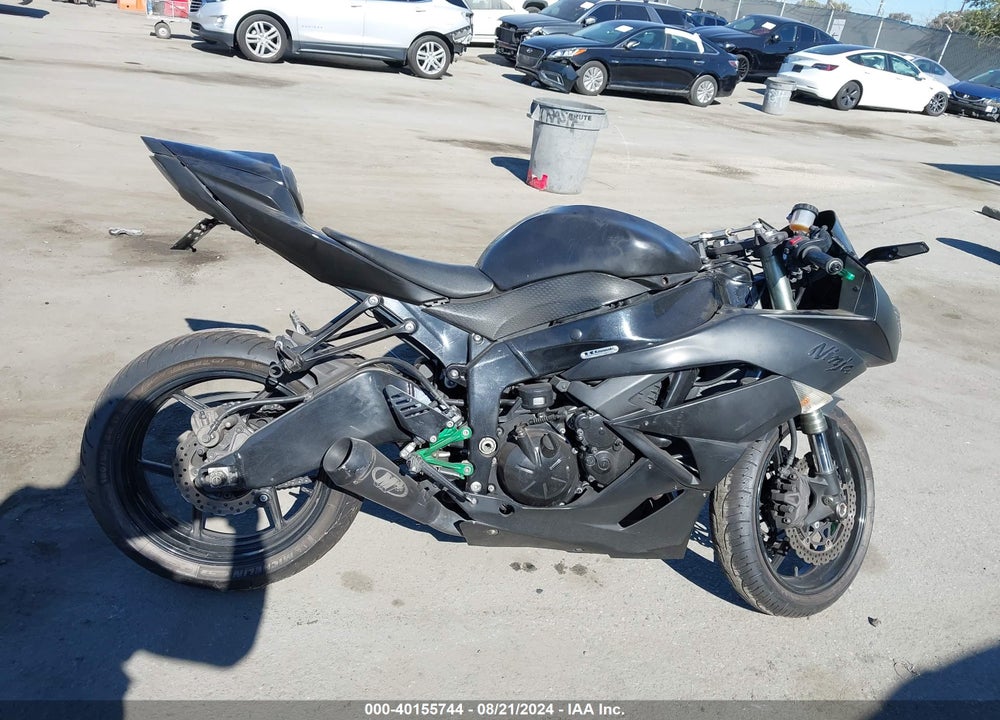2009 KAWASAKI ZX600 R VIN: JKAZX4R169A008658