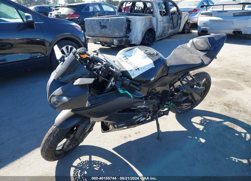 2009 KAWASAKI ZX600 R VIN: JKAZX4R169A008658