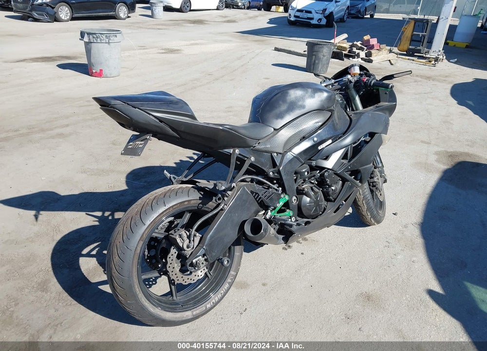 2009 KAWASAKI ZX600 R VIN: JKAZX4R169A008658