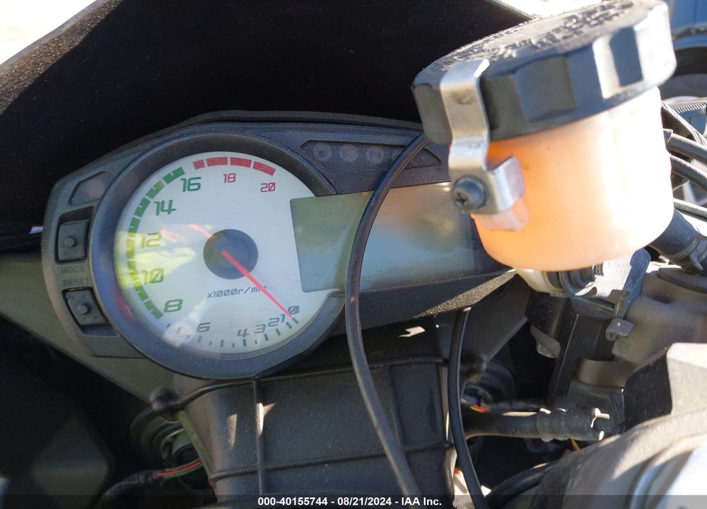 2009 KAWASAKI ZX600 R VIN: JKAZX4R169A008658