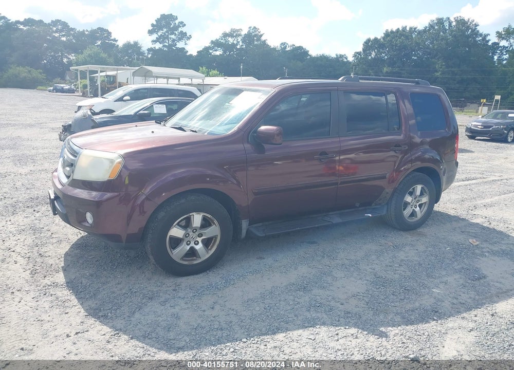 2009 HONDA PILOT EX-L VIN: 5FNYF38679B009823