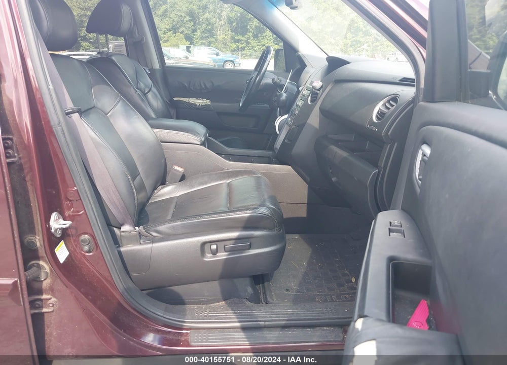 2009 HONDA PILOT EX-L VIN: 5FNYF38679B009823