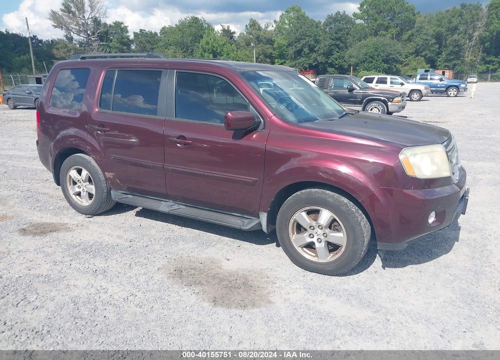 2009 HONDA PILOT EX-L VIN: 5FNYF38679B009823