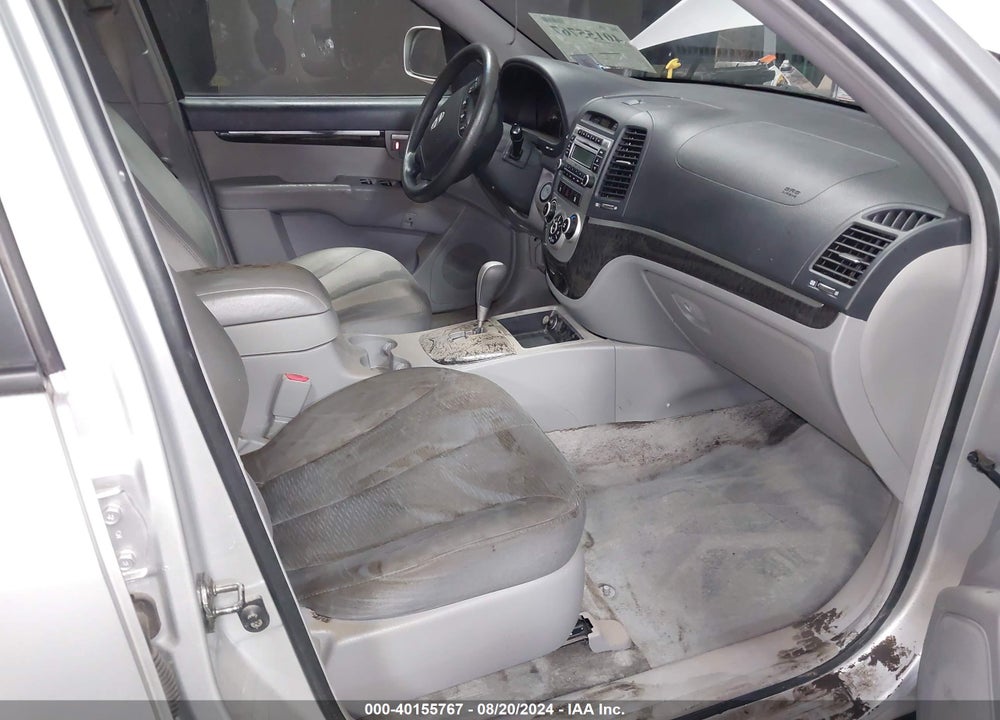 2007 HYUNDAI SANTA FE GLS VIN: 5NMSG13D97H092390