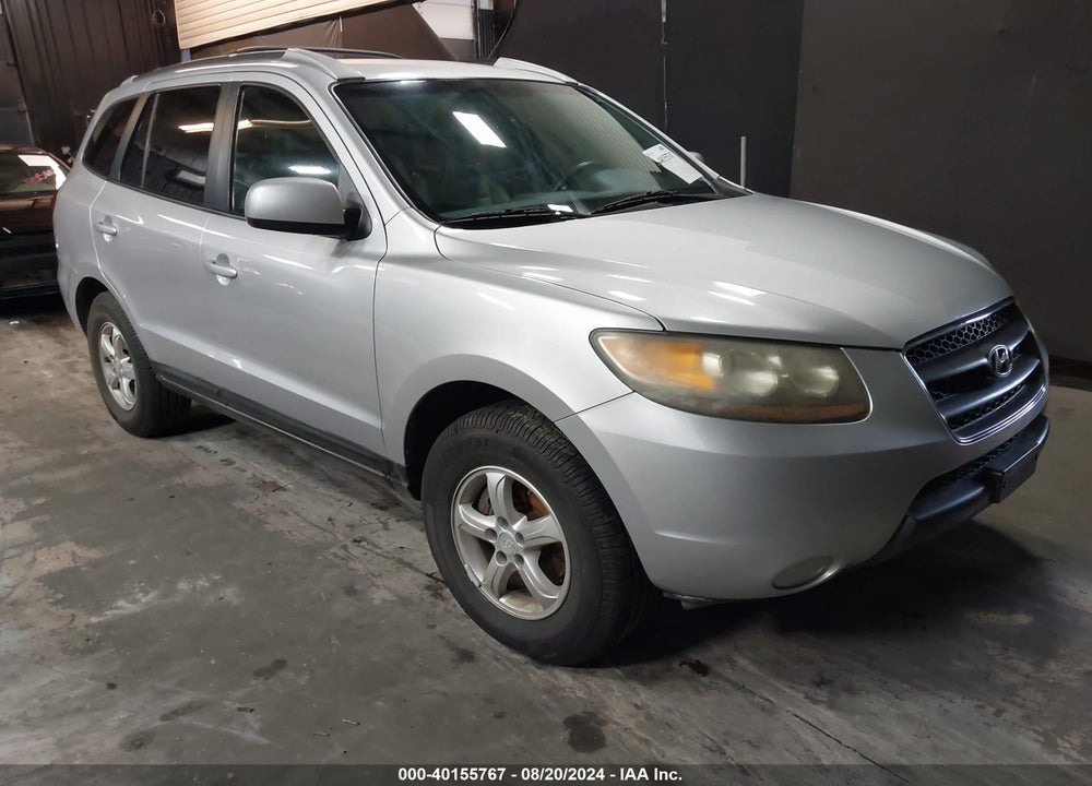 2007 HYUNDAI SANTA FE GLS VIN: 5NMSG13D97H092390