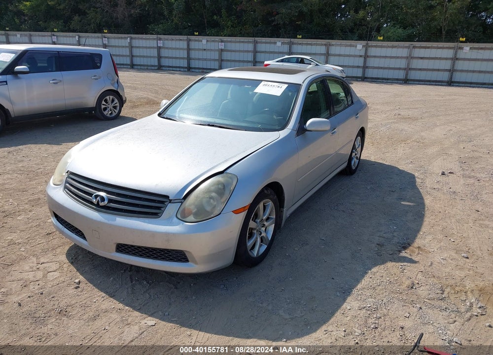 2006 INFINITI G35 VIN: JNKCV51E16M501095