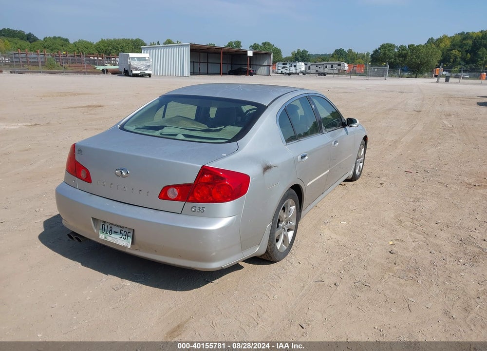2006 INFINITI G35 VIN: JNKCV51E16M501095