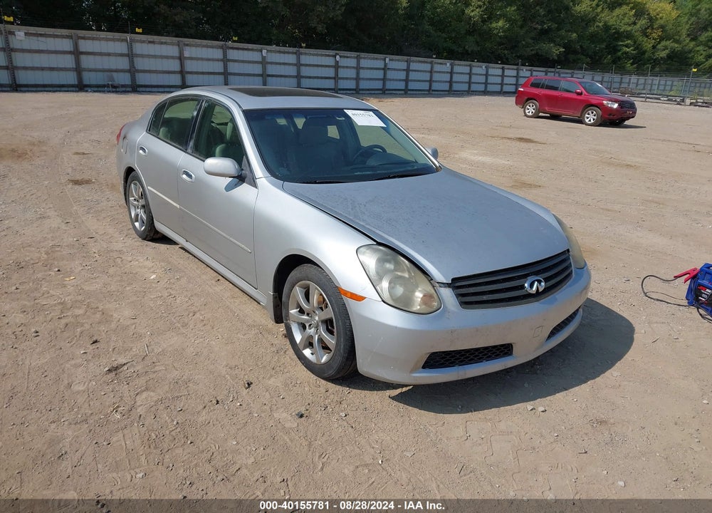 2006 INFINITI G35 VIN: JNKCV51E16M501095