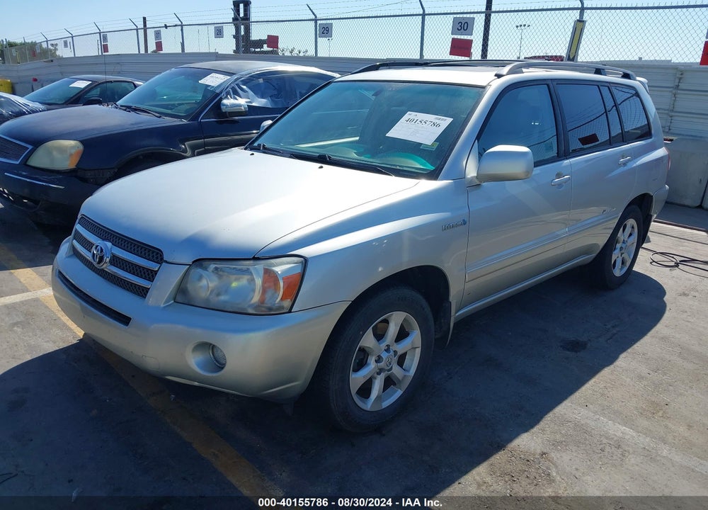 2007 TOYOTA HIGHLANDER HYBRID LIMITED V6 VIN: JTEDW21AX70017073