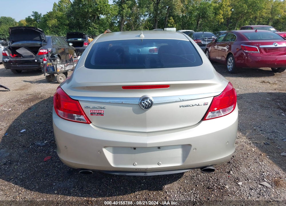 2013 BUICK REGAL TURBO PREMIUM 1 VIN: 2G4GS5EV2D9171236