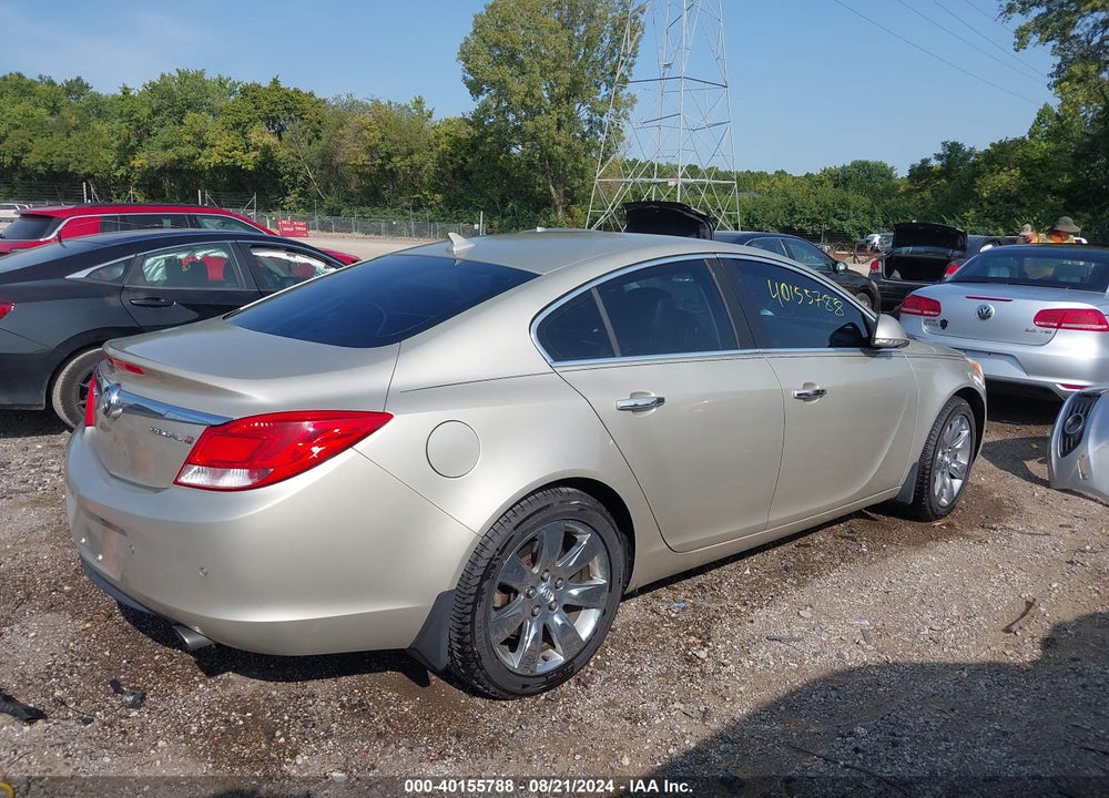 2013 BUICK REGAL TURBO PREMIUM 1 VIN: 2G4GS5EV2D9171236