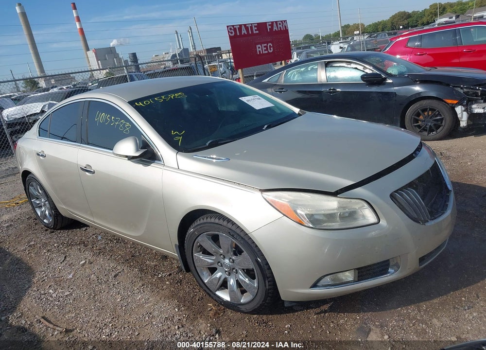2013 BUICK REGAL TURBO PREMIUM 1 VIN: 2G4GS5EV2D9171236
