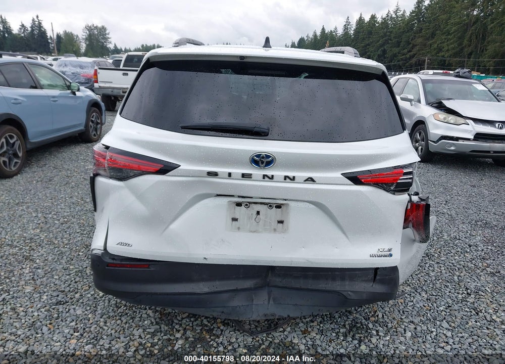 2022 TOYOTA SIENNA XLE VIN: 5TDYSKFC5NS056949
