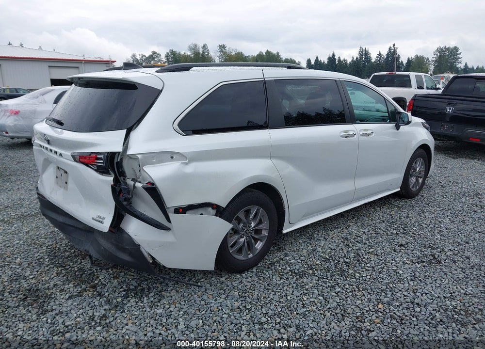 2022 TOYOTA SIENNA XLE VIN: 5TDYSKFC5NS056949
