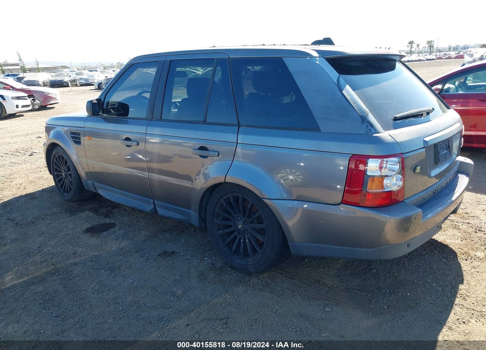 2008 LAND ROVER RANGE ROVER SPORT HSE VIN: SALSK25498A175369