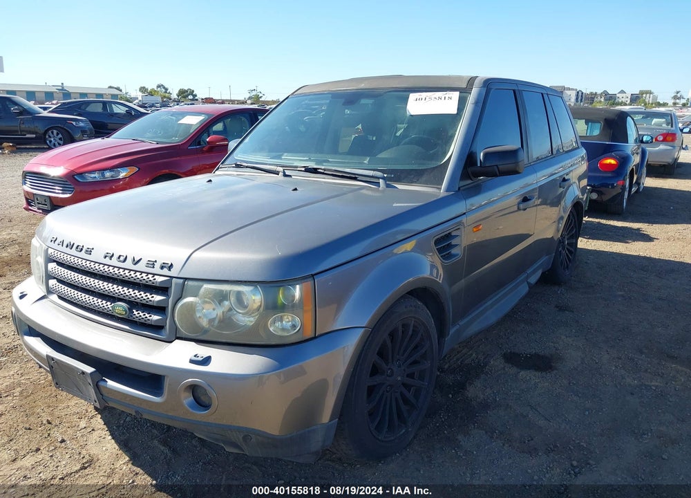 2008 LAND ROVER RANGE ROVER SPORT HSE VIN: SALSK25498A175369