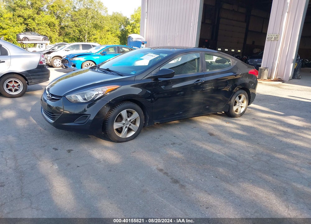 2011 HYUNDAI ELANTRA GLS (ULSAN PLANT) VIN: KMHDH4AE4BU140300