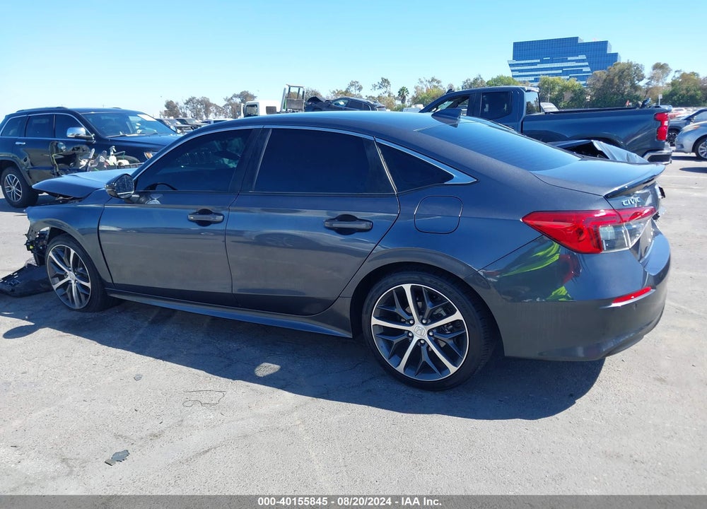 2022 HONDA CIVIC TOURING VIN: 2HGFE1F92NH315992
