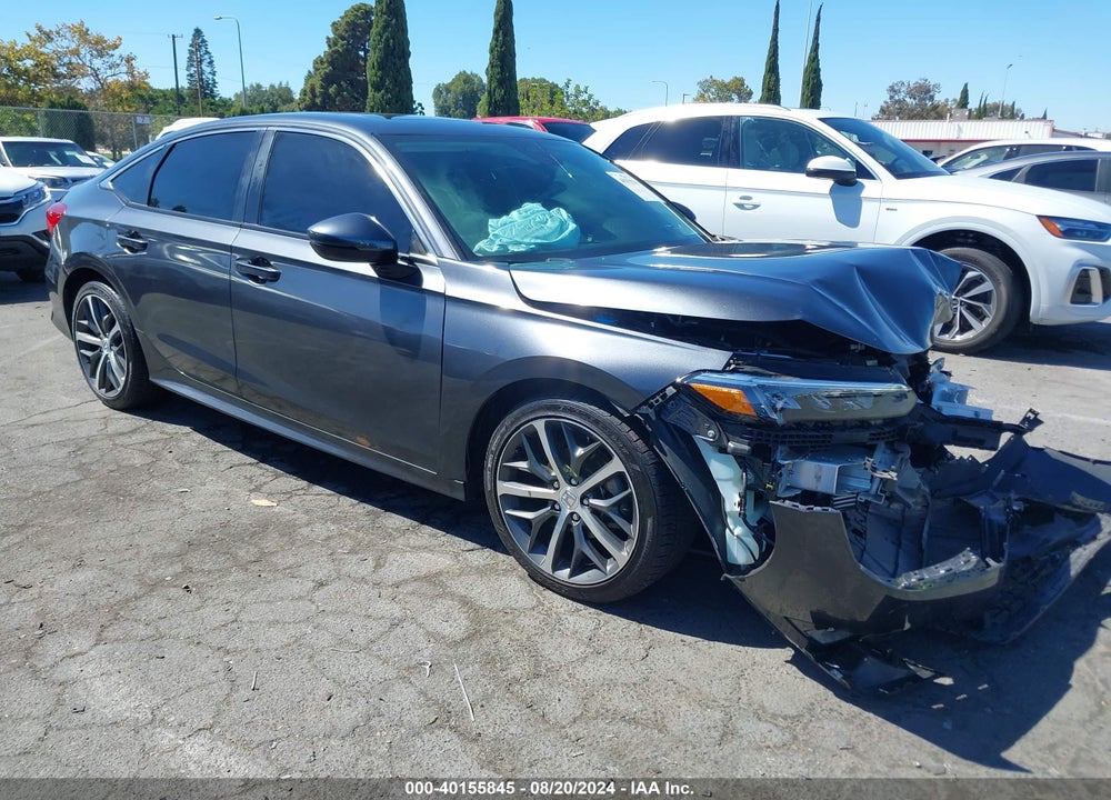 2022 HONDA CIVIC TOURING VIN: 2HGFE1F92NH315992