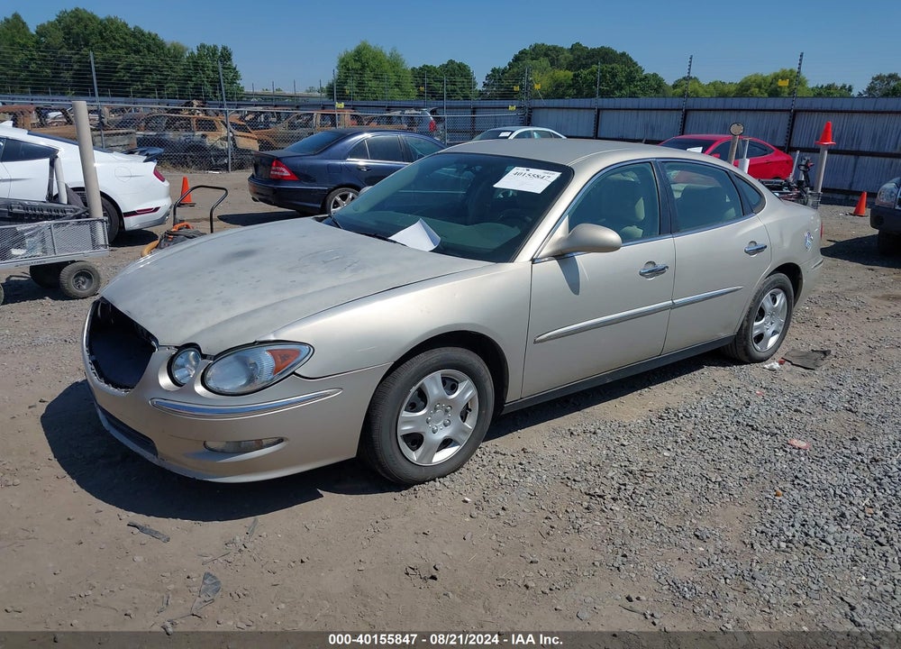 2008 BUICK LACROSSE CX VIN: 2G4WC582081273150