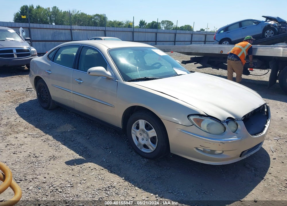 2008 BUICK LACROSSE CX VIN: 2G4WC582081273150