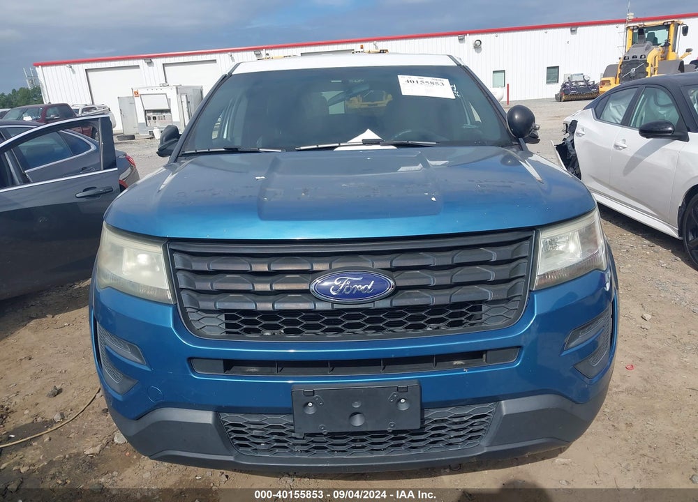 2016 FORD UTILITY POLICE INTERCEPTOR VIN: 1FM5K8AR8GGC07342