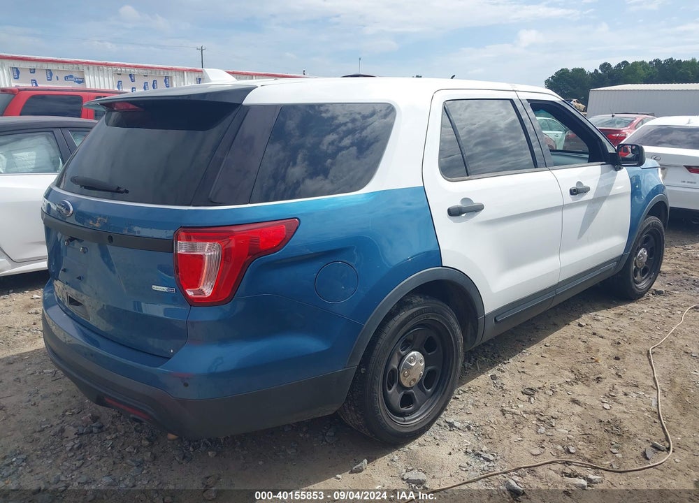 2016 FORD UTILITY POLICE INTERCEPTOR VIN: 1FM5K8AR8GGC07342