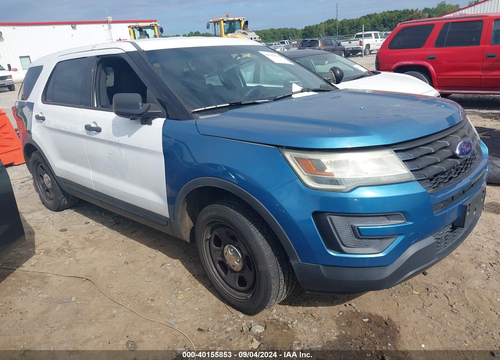 2016 FORD UTILITY POLICE INTERCEPTOR VIN: 1FM5K8AR8GGC07342