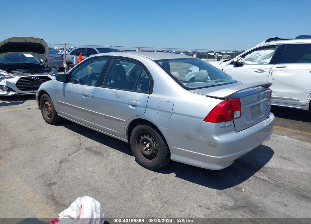 2005 HONDA CIVIC LX VIN: 2HGES16515H517725