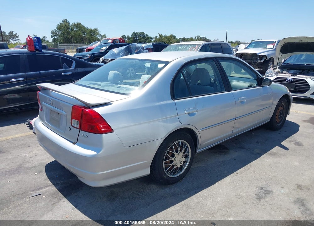 2005 HONDA CIVIC LX VIN: 2HGES16515H517725