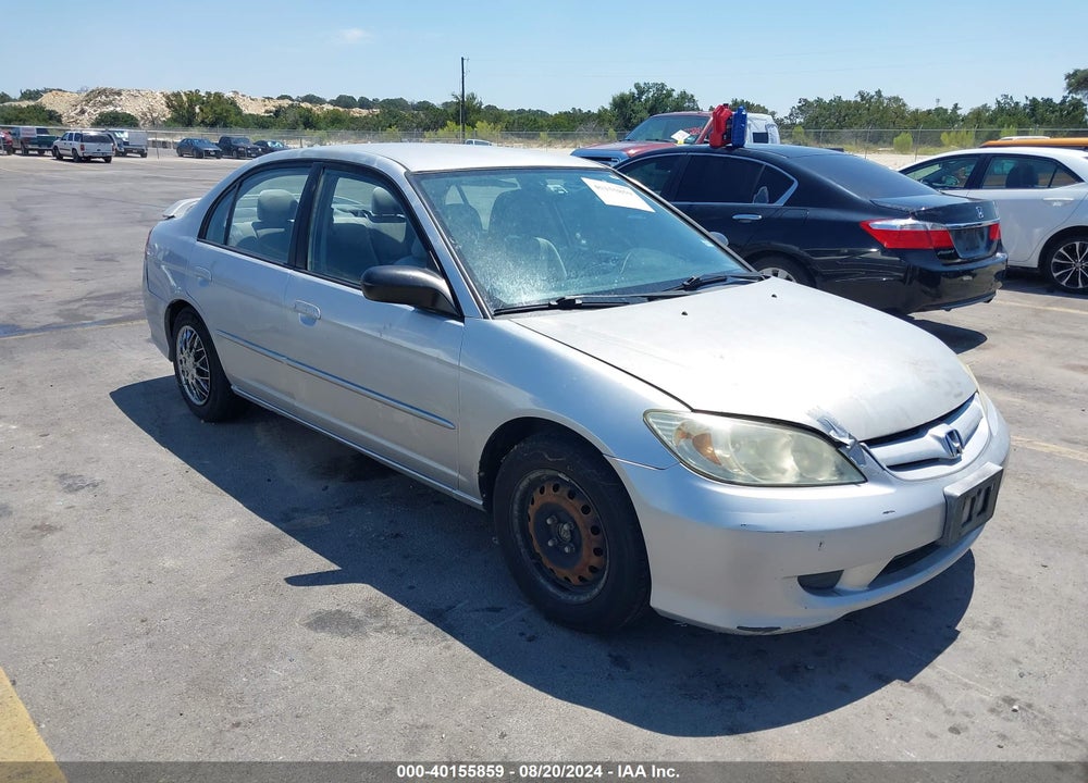 2005 HONDA CIVIC LX VIN: 2HGES16515H517725