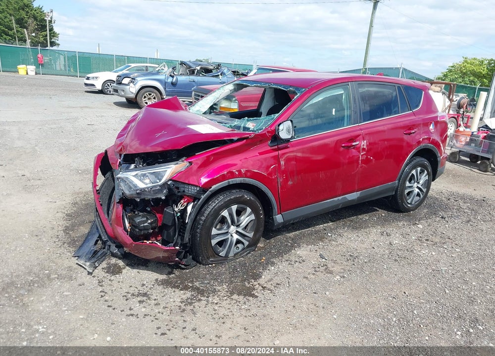 2018 TOYOTA RAV4 LE VIN: 2T3BFREVXJW831261