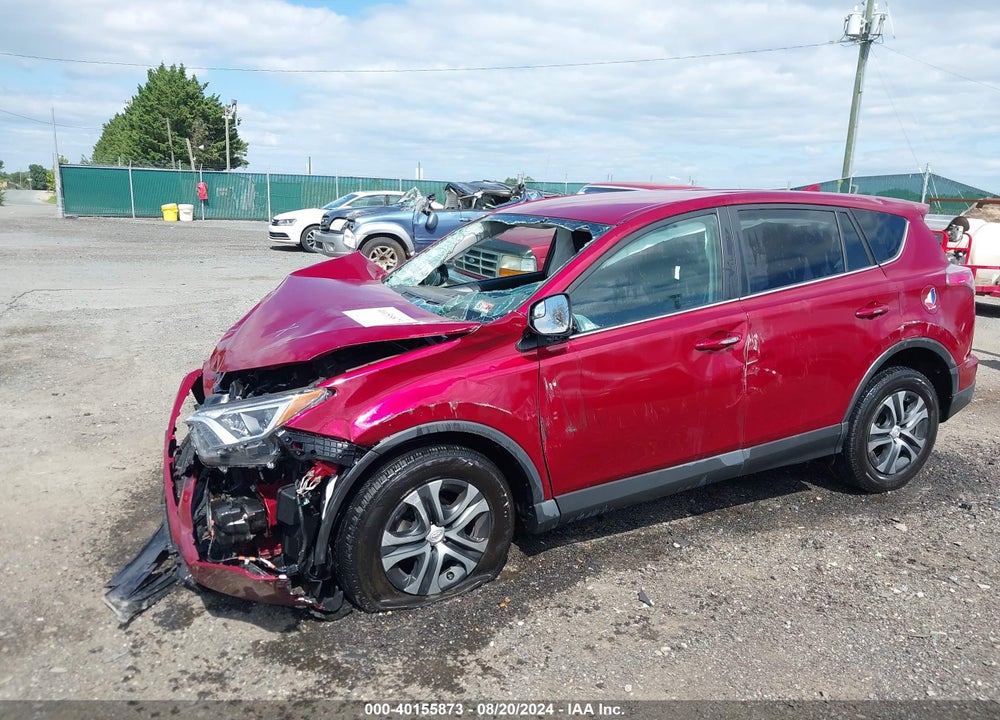 2018 TOYOTA RAV4 LE VIN: 2T3BFREVXJW831261