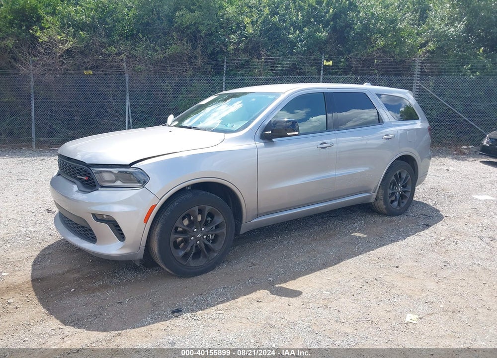 2021 DODGE DURANGO GT PLUS AWD VIN: 1C4RDJDG6MC578911