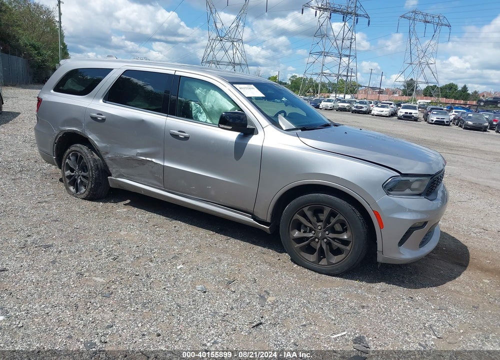 2021 DODGE DURANGO GT PLUS AWD VIN: 1C4RDJDG6MC578911