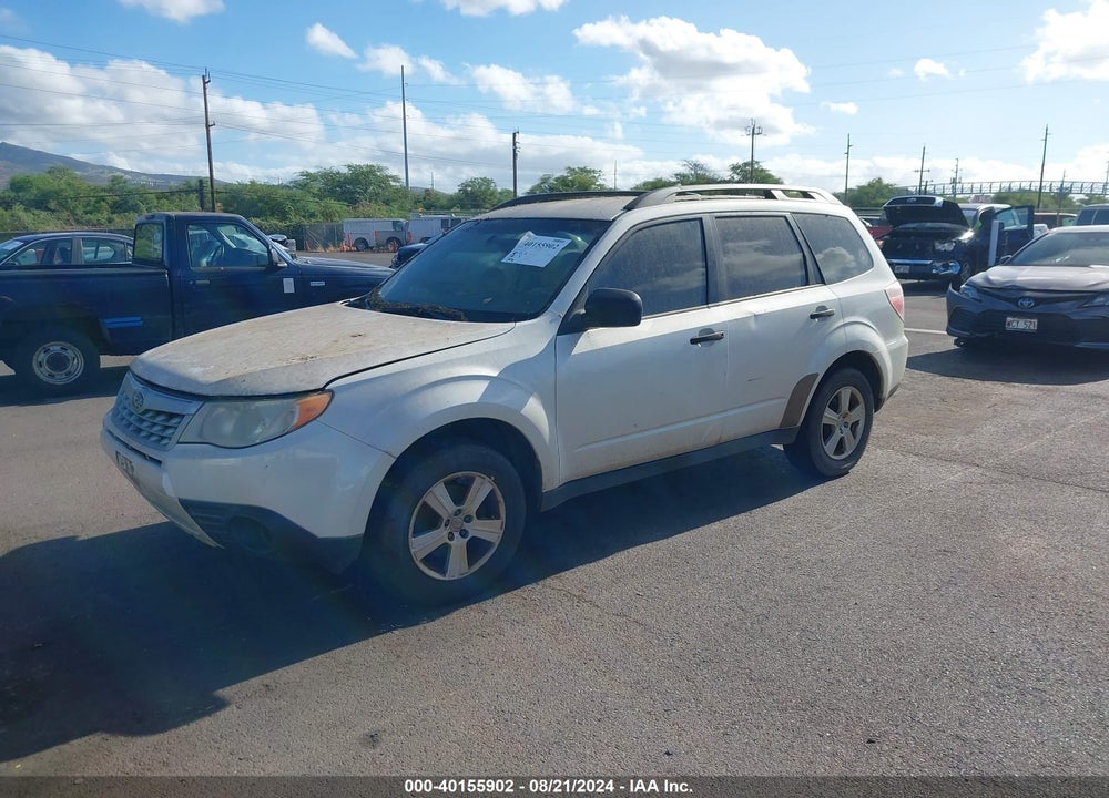 2011 SUBARU FORESTER 2.5X VIN: JF2SHBBC7BH726240