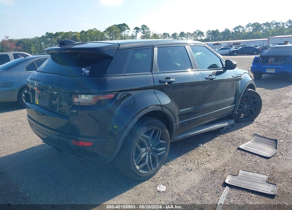 2016 LAND ROVER RANGE ROVER EVOQUE HSE DYNAMIC VIN: SALVD2BG0GH101737