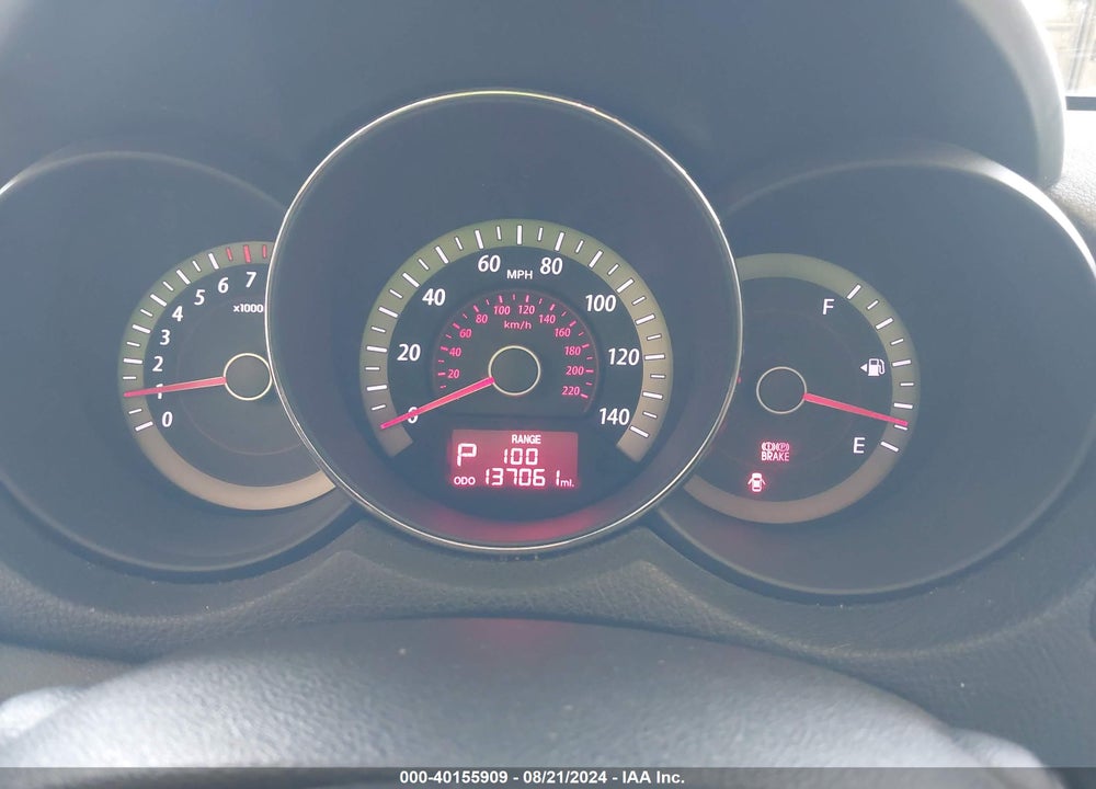 2013 KIA FORTE EX VIN: KNAFU4A26D5704134