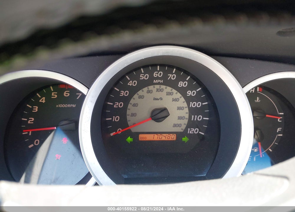 2007 TOYOTA TACOMA PRERUNNER V6 VIN: 3TMJU62N17M035111