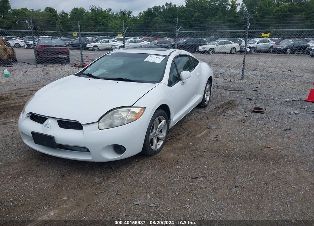 2008 MITSUBISHI ECLIPSE GS VIN: 4A3AK24F08E007051